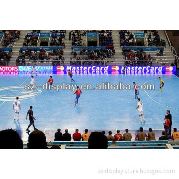 shopping advertising gym perimeter p10 full color LED display